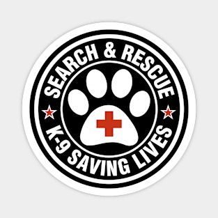 K9 Search & Rescue Magnet